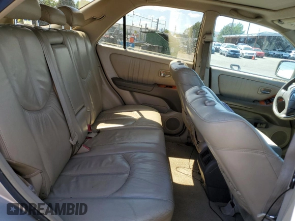 2002 Lexus RX 300 with VIN JTJGF10U620144786, listed as a Copart auction lot 65256724 with 276,954 mi miles and Non Repairable. Bid and sale history available at carsss.com. Image 11.