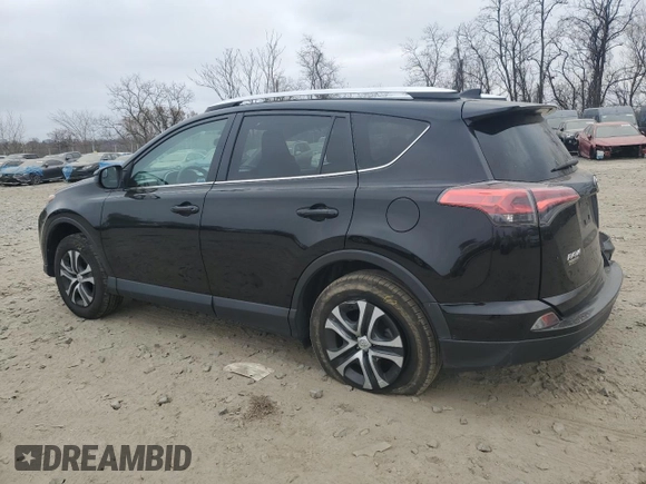 2016 Toyota RAV4 LE with VIN 2T3BFREV2GW454983, listed as a Copart auction lot 49323025 with 183,910 mi miles and Salvage Title. Bid and sale history available at DreamBid. Image 2.