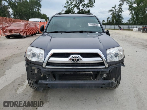 2006 Toyota 4Runner SR5 with VIN JTEZU14RX60067932, listed as a Copart auction lot 55953225 with 177,459 mi miles and Salvage Title. Bid and sale history available at DreamBid. Image 5.