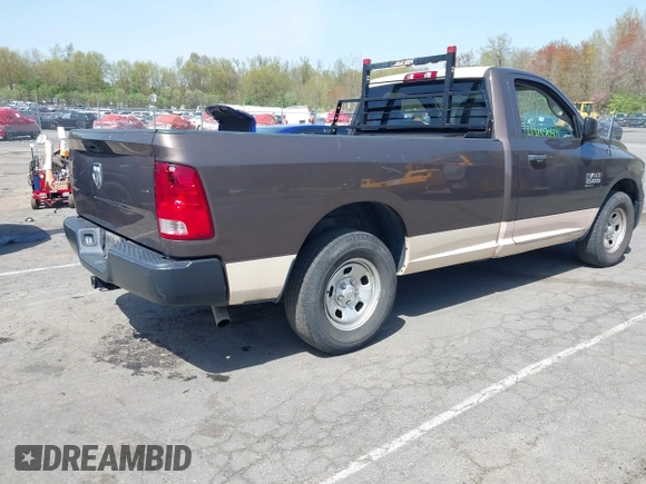 2020 Ram 1500 Tradesman with VIN 3C6JR6DG4LG133162, listed as a IAAI auction lot 42157040 with 84,737 mi miles and . Bid and sale history available at DreamBid. Image 4.