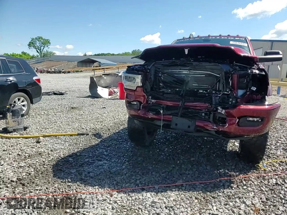 2022 Ram 2500 Big Horn with VIN 3C6UR5DL9NG185880, listed as a Copart auction lot 55616445 with 49,991 mi miles and Salvage title. Bid and sale history available at DreamBid. Image 14.