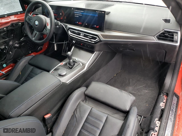 2023 BMW M2 with VIN 3MF13DM04P8D45073, listed as a Copart auction lot 82048384 with 8,090 mi miles and Salvage Title. Bid and sale history available at carsss.com. Image 8.