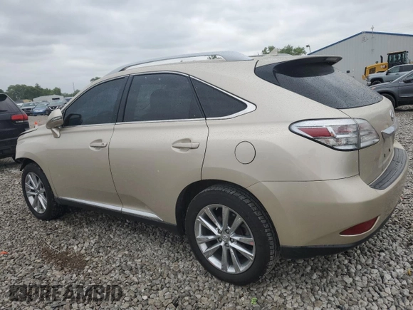 2011 Lexus RX 350 with VIN 2T2BK1BA0BC084419, listed as a Copart auction lot 58607015 with 159,030 mi miles and Salvage title. Bid and sale history available at DreamBid. Image 2.