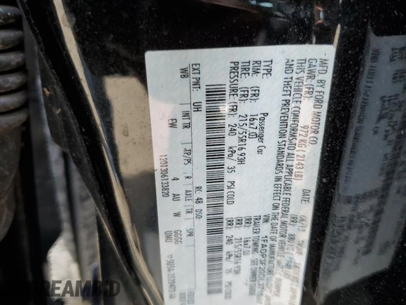 2013 Ford Focus SE with VIN 1FADP3F20DL371550, listed as a Copart auction lot 62750745 with Not provided miles and Salvage title. Bid and sale history available at DreamBid. Image 12.