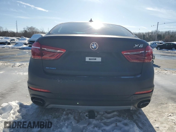 2016 BMW X6 xDrive50i z VIN 5UXKU6C55G0R34428, wystawiony jako Copart lot #46083635 z przebiegiem 138 848 mil mil oraz Czysty tytuł • Clean title. Historia ofert i sprzedaży dostępna na DreamBid. Obrazek 6.