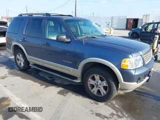 2005 Ford Explorer Eddie Bauer with VIN 1FMDU74W65UA91963, listed as a IAAI auction lot 42754843 with 240,676 mi miles and . Bid and sale history available at DreamBid. Image 1.
