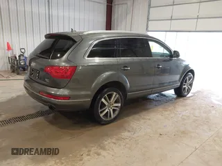 2014 Audi Q7 3.0T Premium Plus with VIN WA1LGAFE7ED004302, listed as a IAAI auction lot 41793547 with 157,351 mi miles. Bid and sale history available at carsss.com. Image 4.