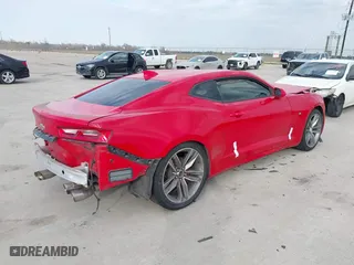 2017 Chevrolet Camaro 2LT with VIN 1G1FD1RS9H0171021, listed as a IAAI auction lot 41571765 with 1 mi miles. Bid and sale history available at carsss.com. Image 4.