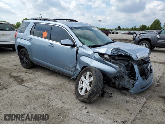 2014 GMC Terrain SLE z VIN 2GKALREK5E6319570, wystawiony jako Copart lot #58217445 z przebiegiem Nie podano mil oraz Szkoda całkowita • Salvage title. Historia ofert i sprzedaży dostępna na DreamBid. Obrazek 4.