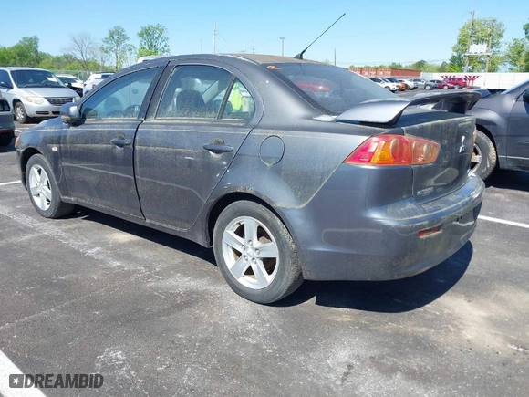 2009 Mitsubishi Lancer ES with VIN JA3AU26U19U005193, listed as a IAAI auction lot 42003055 with 99,817 mi miles. Bid and sale history available at carsss.com. Image 3.