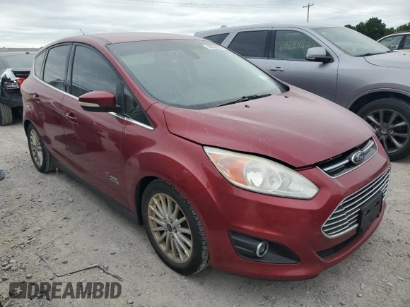 2014 Ford C-Max Energi SEL with VIN 1FADP5CU9EL515776, listed as a Copart auction lot 68660324 with 167,794 mi miles and Salvage Title. Bid and sale history available at carsss.com. Image 4.