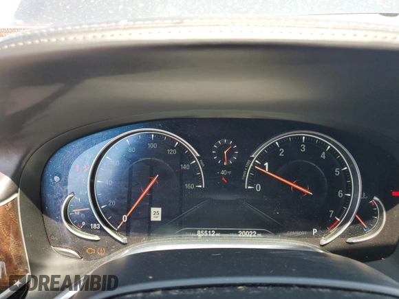 2017 BMW 7 Series with VIN WBA7F2C31HG423118, listed as a Copart auction lot 70628914 with 85,512 mi miles and Salvage Title. Bid and sale history available at DreamBid. Image 9.