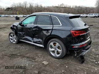 2021 Audi Q5 Premium Plus with VIN WA1BAAFY5M2023769, listed as a Copart auction lot 69198912 with 0 mi miles. Bid and sale history available at carsss.com. Image 2.