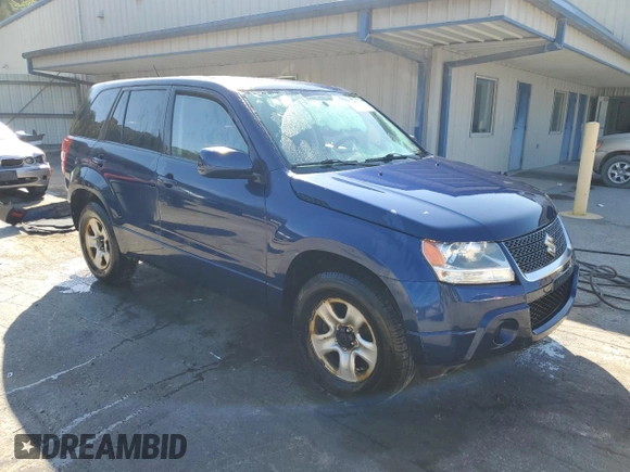 2011 Suzuki Grand Vitara Premium with VIN JS3TD0D26B4102672, listed as a Copart auction lot 72260104 with 47,507 mi miles and Salvage title. Bid and sale history available at DreamBid. Image 4.