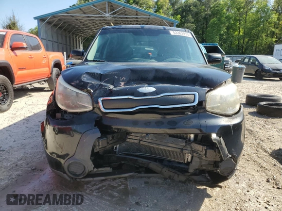 2015 Kia Soul with VIN KNDJN2A25F7166130, listed as a Copart auction lot 53362975 with 103,792 mi miles and Salvage Title. Bid and sale history available at DreamBid. Image 5.