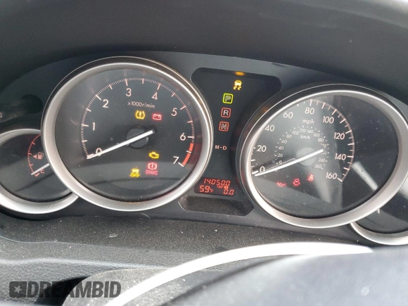 2011 Mazda Mazda6 i Sport with VIN 1YVHZ8BH7B5M11194, listed as a Copart auction lot 45155575 with 140,500 mi miles and Salvage Title. Bid and sale history available at carsss.com. Image 9.