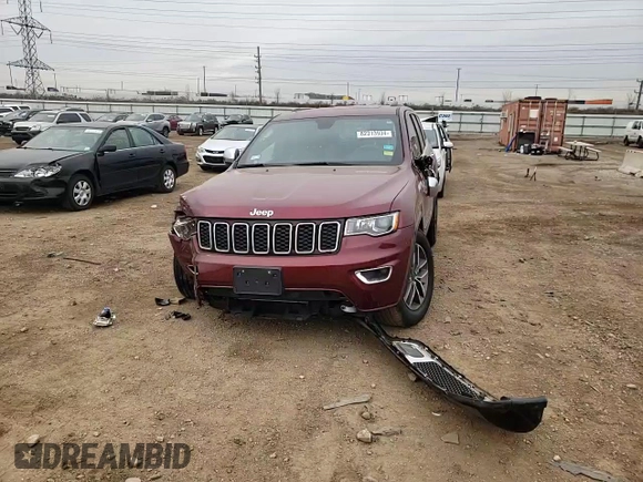 2022 Jeep Grand Cherokee WK Limited with VIN 1C4RJFBG0NC177865, listed as a Copart auction lot 82313934 with 27,948 mi miles and Salvage Title. Bid and sale history available at carsss.com. Image 11.