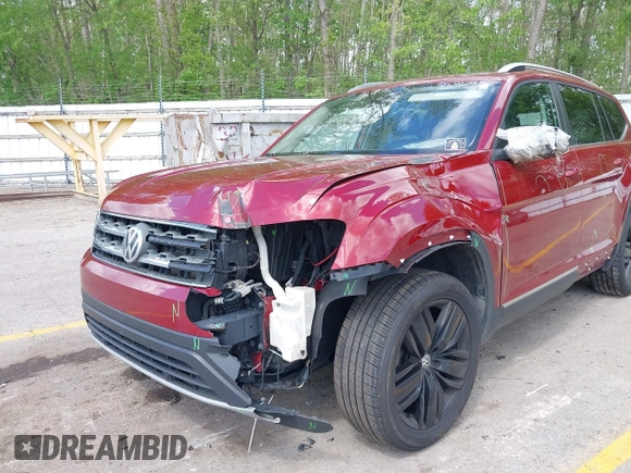 2018 Volkswagen Atlas SEL with VIN 1V2MR2CA3JC569544, listed as a IAAI auction lot 42271392 with 123,960 mi miles and . Bid and sale history available at DreamBid. Image 6.
