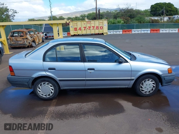 1997 Toyota Tercel DX z VIN JT2BC52L3V0242284, wystawiony jako IAAI lot #41736573 z przebiegiem 65 264 mil mil oraz . Historia ofert i sprzedaży dostępna na DreamBid. Obrazek 13.