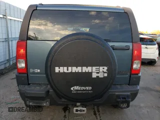 2007 Hummer H3 SUV with VIN 5GTDN13E078227404, listed as a Copart auction lot 78412944 with 155,757 mi miles and Clean Title. Bid and sale history available at carsss.com. Image 6.