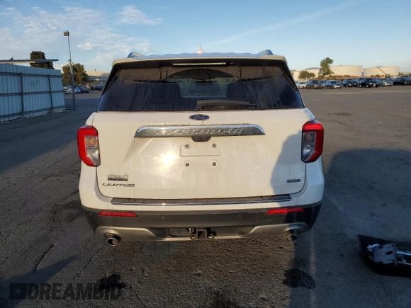 2021 Ford Explorer Limited with VIN 1FM5K8FW8MNA00844, listed as a Copart auction lot 73839514 with 44,092 mi miles and Salvage Title. Bid and sale history available at carsss.com. Image 6.