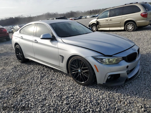2019 BMW 4 Series 440i with VIN WBA4J5C52KBM66147, listed as a Copart auction lot 47251035 with 59,097 mi miles and Salvage Title. Bid and sale history available at carsss.com. Image 4.