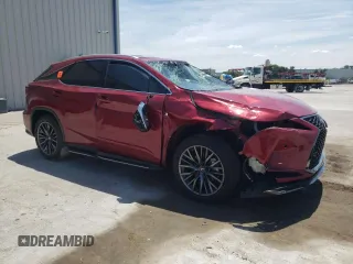 2022 Lexus RX with VIN 2T2YZMDA2NC318309, listed as a Copart auction lot 62670164 with 65,143 mi miles and Salvage Title. Bid and sale history available at carsss.com. Image 4.