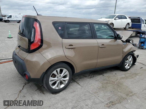 2015 Kia Soul + with VIN KNDJP3A54F7130892, listed as a Copart auction lot 51573325 with 121,078 mi miles and Salvage Title. Bid and sale history available at carsss.com. Image 3.