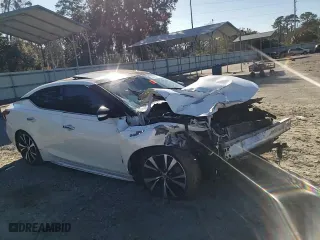 2018 Nissan Maxima SL with VIN 1N4AA6AP4JC391854, listed as a Copart auction lot 88760715 with 78,043 mi miles and Salvage Title. Bid and sale history available at carsss.com. Image 10.