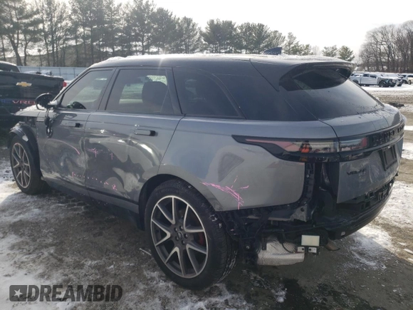 2024 Land Rover Range Rover Velar Dynamic SE z VIN SALYL2EX5RA384515, wystawiony jako Copart lot #88131545 z przebiegiem 10 079 mil mil oraz Szkoda całkowita • Salvage title. Historia ofert i sprzedaży dostępna na DreamBid. Obrazek 2.