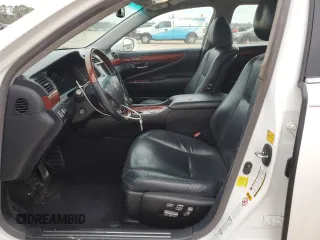 2012 Lexus LS 460 with VIN JTHCL5EF2C5015183, listed as a Copart auction lot 45860465 with 127,876 mi miles and Salvage title. Bid and sale history available at DreamBid. Image 7.