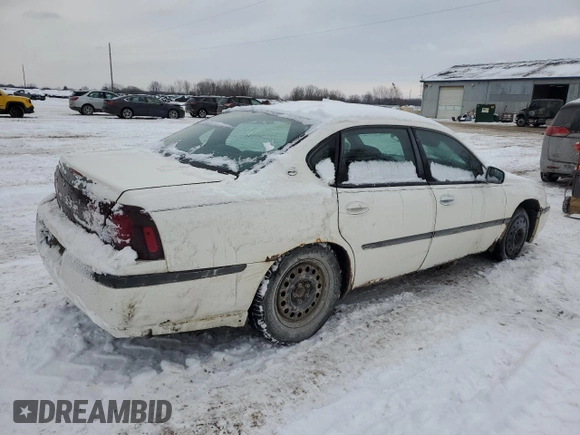 2001 Chevrolet Impala with VIN 2G1WF55E119296611, listed as a Copart auction lot 44926025 with 259,966 mi miles and Clean title. Bid and sale history available at DreamBid. Image 3.