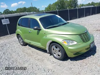 2002 Chrysler PT Cruiser Touring with VIN 3C4FY58B82T266975, listed as a IAAI auction lot 42804427 with 104,872 mi miles and . Bid and sale history available at DreamBid. Image 1.