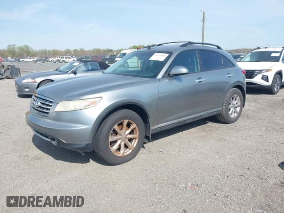 2008 Infiniti FX with VIN JNRAS08W08X207773, listed as a IAAI auction lot 42073600 with 130,912 mi miles and . Bid and sale history available at DreamBid. Image 2.