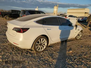 2018 Tesla Model 3 Long Range Battery with VIN 5YJ3E1EBXJF112175, listed as a Copart auction lot 83493824 with Not Provided miles and Salvage Title. Bid and sale history available at DreamBid. Image 3.