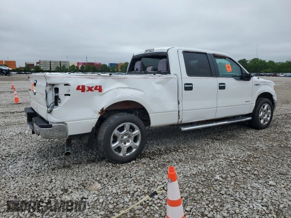 2013 Ford F-150 XL with VIN 1FTFW1ET0DFD58221, listed as a Copart auction lot 58788015 with 251,650 mi miles and Clean title. Bid and sale history available at DreamBid. Image 3.