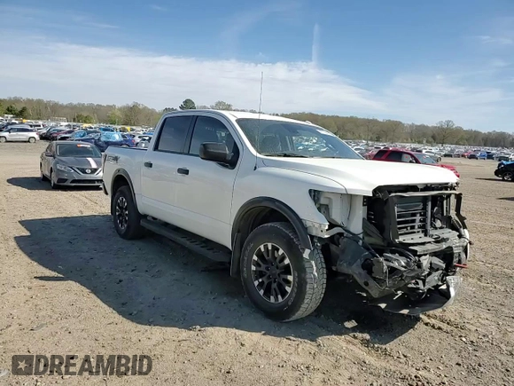 2021 Nissan Titan Pro-4X with VIN 1N6AA1EDXMN527133, listed as a Copart auction lot 49719625 with 45,230 mi miles and Salvage title. Bid and sale history available at DreamBid. Image 10.