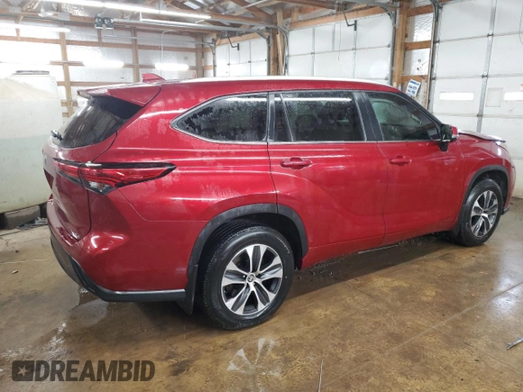 2023 Toyota Highlander L z VIN 5TDKDRAHXPS034122, wystawiony jako Copart lot #60903815 z przebiegiem 38 458 mil mil oraz Czysty tytuł • Clean title. Historia ofert i sprzedaży dostępna na DreamBid. Obrazek 3.