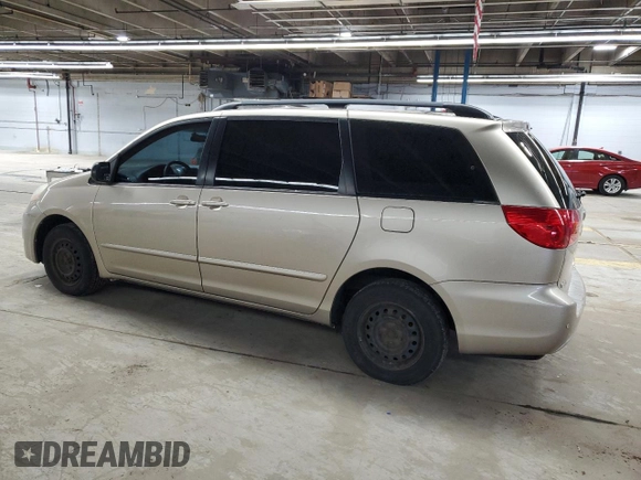 2009 Toyota Sienna CE with VIN 5TDZK23C99S233758, listed as a Copart auction lot 53385845 with 257,278 mi miles and Clean Title. Bid and sale history available at carsss.com. Image 2.