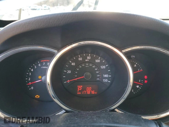 2012 Kia Sorento EX with VIN 5XYKUDA61CG295065, listed as a Copart auction lot 47176265 with 177,876 mi miles and Salvage Title. Bid and sale history available at carsss.com. Image 9.