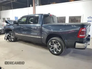 2020 Ram 1500 Limited with VIN 1C6SRFHT2LN288344, listed as a Copart auction lot 53496425 with 72,300 mi miles and Salvage title. Bid and sale history available at DreamBid. Image 2.