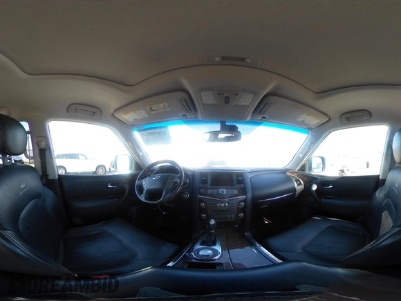 2012 Infiniti QX56 7-passenger with VIN JN8AZ2NF9C9517238, listed as a IAAI auction lot 42040522 with 165,088 mi miles. Bid and sale history available at carsss.com. Image 20.
