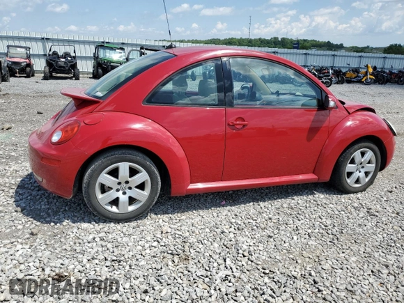 2007 Volkswagen Beetle with VIN 3VWRW31C87M507118, listed as a Copart auction lot 56929865 with 130,196 mi miles and Salvage title. Bid and sale history available at DreamBid. Image 3.