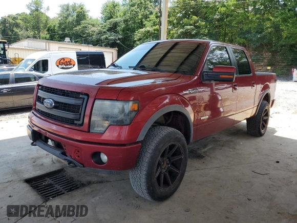 2013 Ford F-150 XL with VIN 1FTFW1ET5DFB66342, listed as a Copart auction lot 63658045 with 195,669 mi miles and Clean title. Bid and sale history available at DreamBid. Image 1.