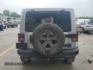 2018 Jeep Wrangler Unlimited Rubicon Recon with VIN 1C4BJWFGXJL814198, listed as a Copart auction lot 59434645 with 43,931 mi miles and Salvage title. Bid and sale history available at DreamBid. Image 6.