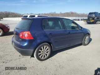 2008 Volkswagen Rabbit S with VIN WVWCA71K58W123725, listed as a Copart auction lot 86370294 with 258,189 mi miles and Salvage Title. Bid and sale history available at carsss.com. Image 3.