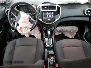 2020 Chevrolet Sonic LT with VIN 1G1JD6SB9L4118368, listed as a Copart auction lot 80234344 with 89,594 mi miles and Salvage title. Bid and sale history available at DreamBid. Image 8.