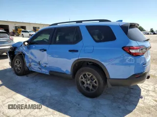 2023 Honda Pilot TrailSport with VIN 5FNYG1H64PB054670, listed as a Copart auction lot 59756484 with 14,132 mi miles and Salvage Title. Bid and sale history available at carsss.com. Image 2.