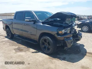 2020 Ram 1500 Big Horn with VIN 1C6SRFFT1LN328030, listed as a IAAI auction lot 42264730 with 47,428 mi miles and . Bid and sale history available at DreamBid. Image 1.
