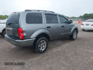 2005 Dodge Durango Limited with VIN 1D4HB58D85F582423, listed as a IAAI auction lot 42631605 with 213,601 mi miles and . Bid and sale history available at DreamBid. Image 4.